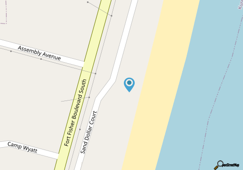 Ocean Dunes Resort 1304- The Coastal Kure All map location