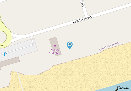 Stunning ocean front condo with shared pool and direct beach access map location