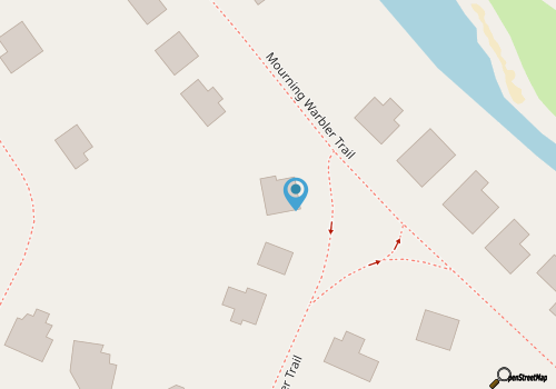 Tucked in the heart of Bald Head Island, charming three bedroom cottage map location