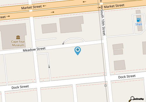 Downtown Wilmington Retreat in Soda Pop District! Pet Friendly. map location