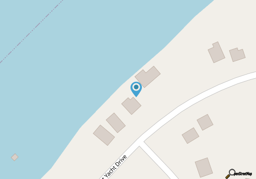 Asleep At The Reel: Waterway Home with Dock map location