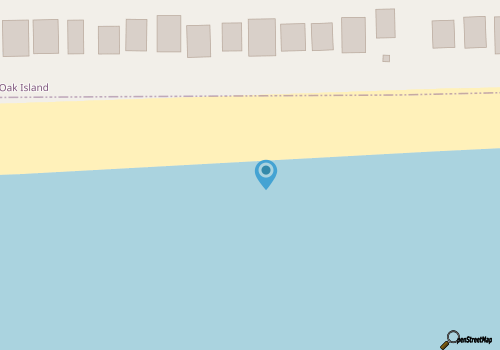 West end, great views, steps to beach, new rental! map location