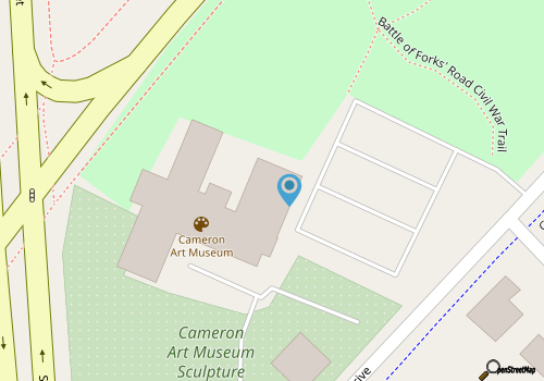 Cameron Art Museum map location