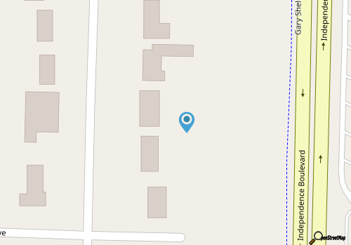 Studio-style garage apartment in beautiful mid-town neighborhood, near hospital map location