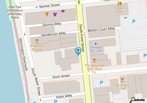 1-bedroom Condo in Wilmington Historic District, Just Steps to Riverwalk map location