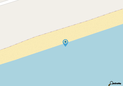 Large 6 bedroom oceanfront beach house map location