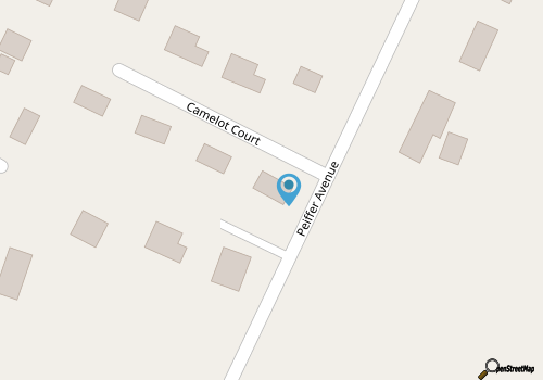 Camelot Cottage - We love Dogs - Beach Mins. Away map location