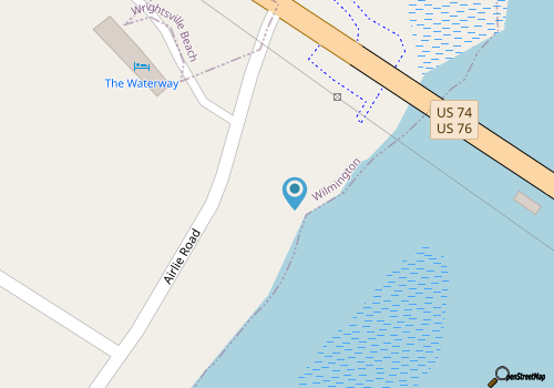 Whipsaw Fishing Charter map location