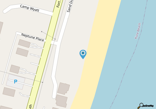 Ocean Dunes Resort 1707 - Finding Peace map location