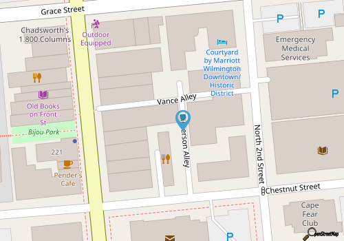 1BR/1BA Downtown Suite with Jacuzzi Soaking Tub map location