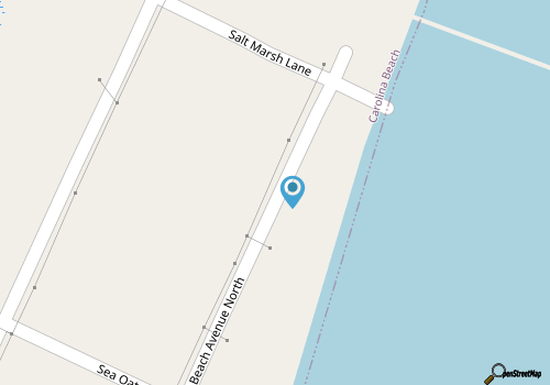 A3 Island North - Carolina Beach - Ocean Views & Community Pool l Sleeps 7 map location