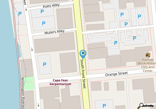 5-Star Downtown Riverview Condo w/Parking map location