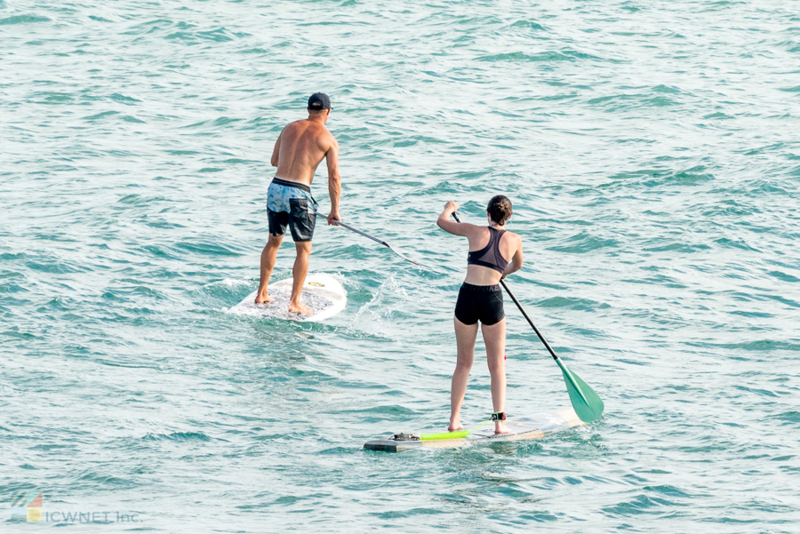 Paddleboarding Carolina Beach
