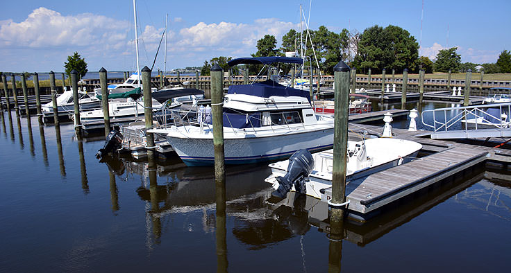 Carolina Beach State Park marina