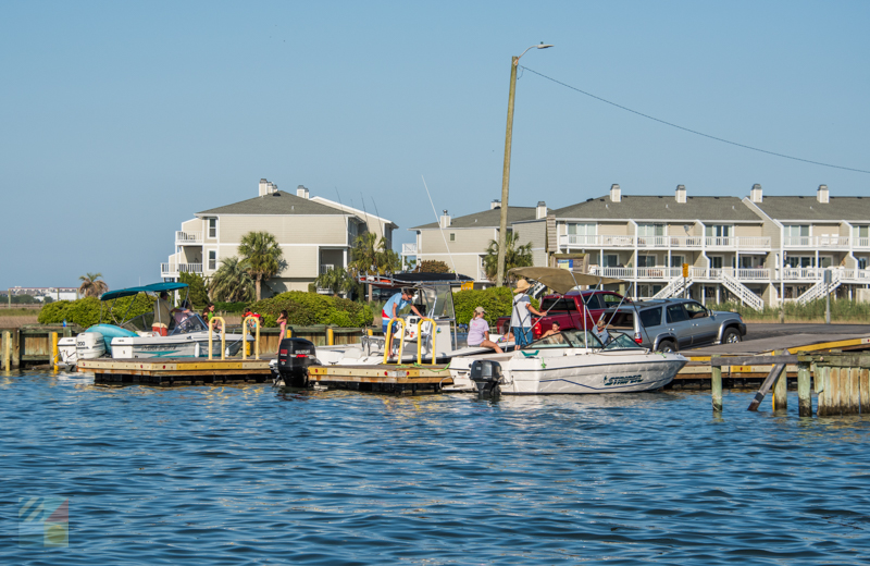 Wrightsville Beach ramp and fishing area