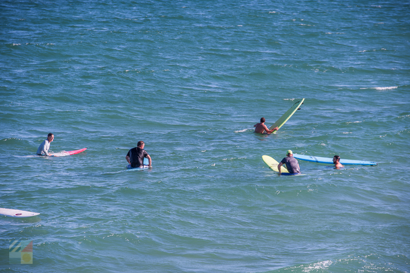 Surfers in Carolina Beach NC