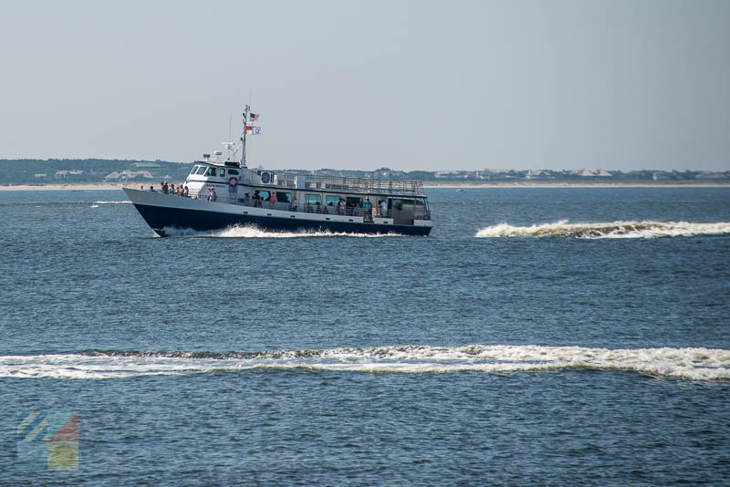 The passenger ferry to Southport NC