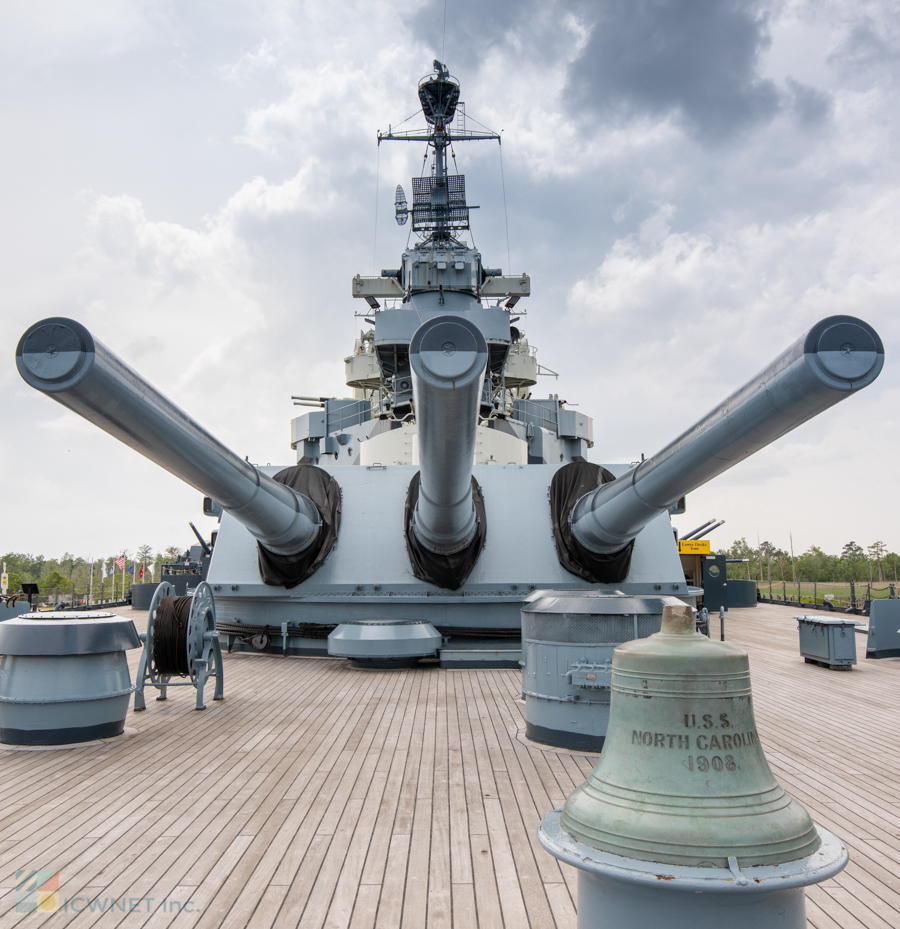 USS North Carolina in Wilmington NC