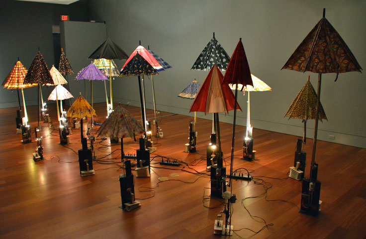 Cameron Art Museum - art installation