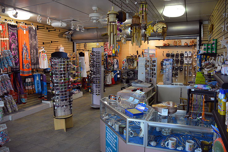 The pier store at Johnny Mercer's Pier in Wrightsville Beach, NC