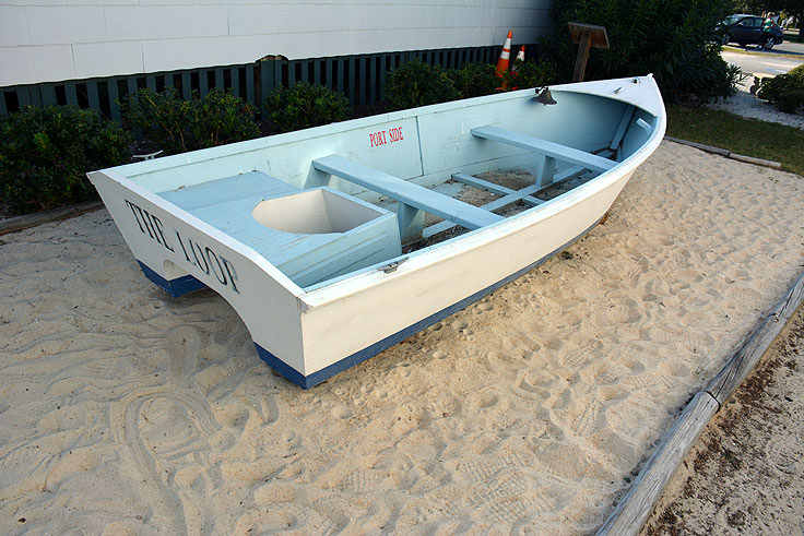 Exhibits at the Wrightsville Beach Museum of History