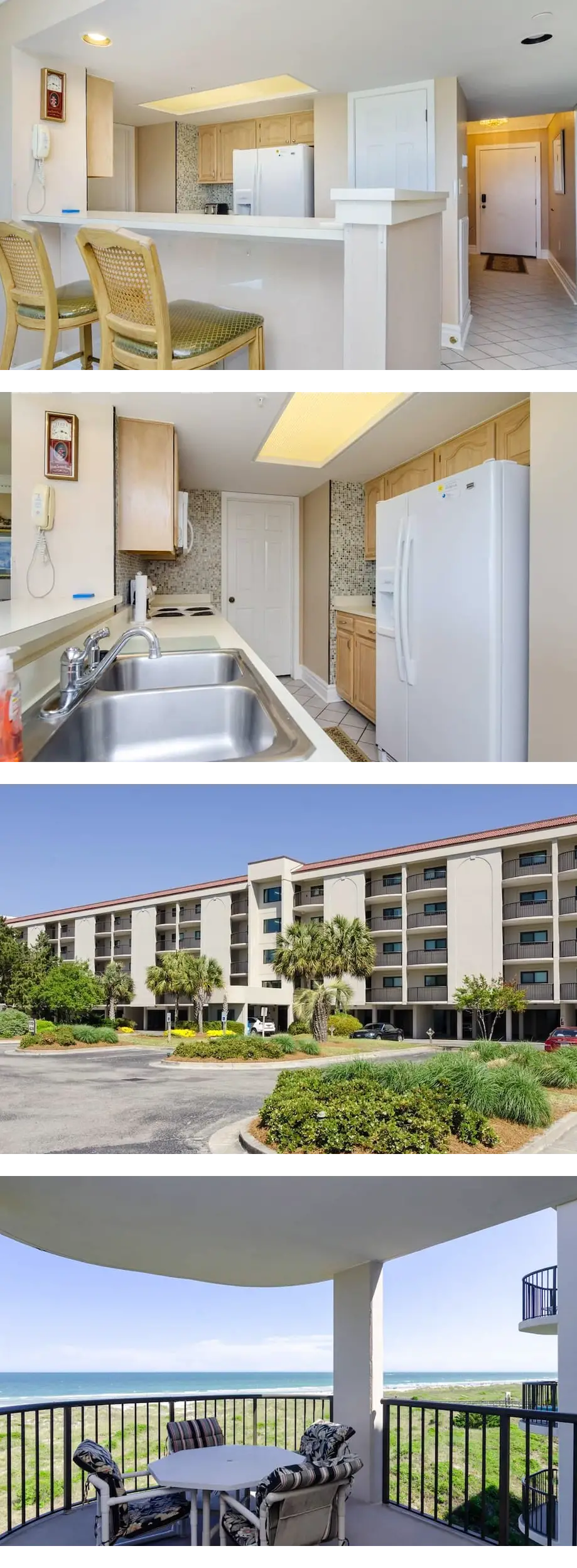 Lavish oceanfront 3rd floor condo in Dun...