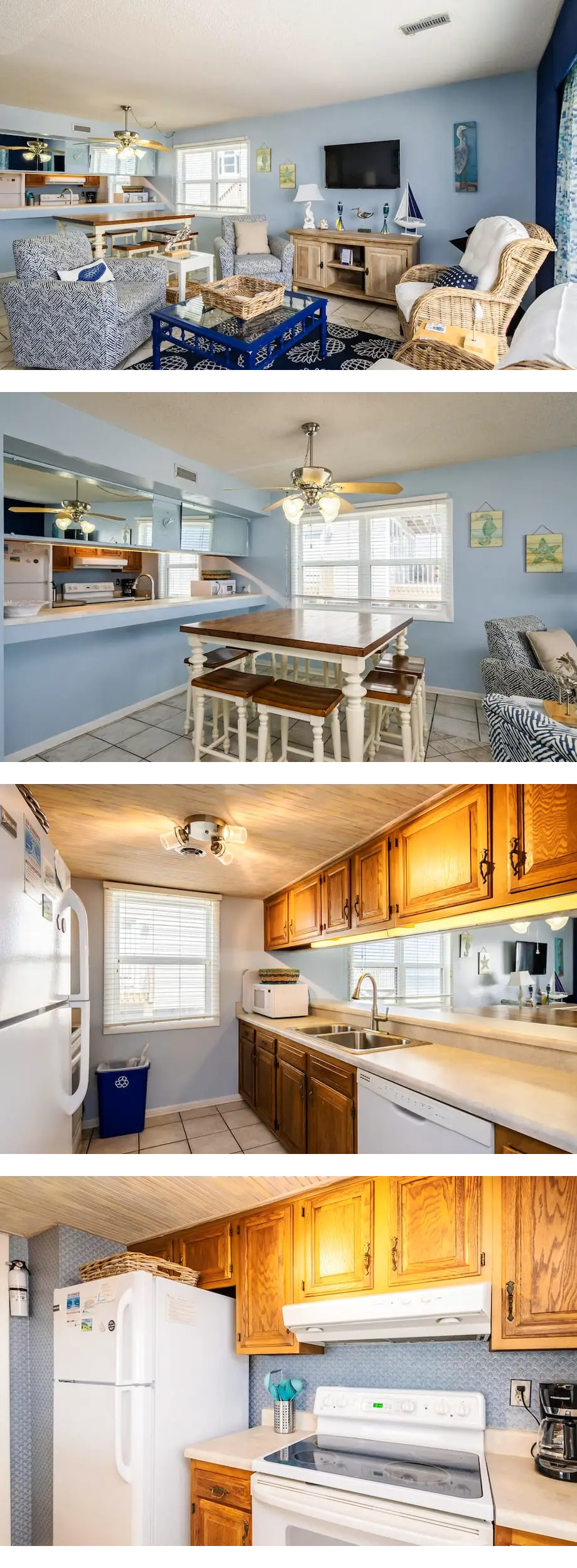 Boardwalk: Oceanfront Duplex w/Direct Be...