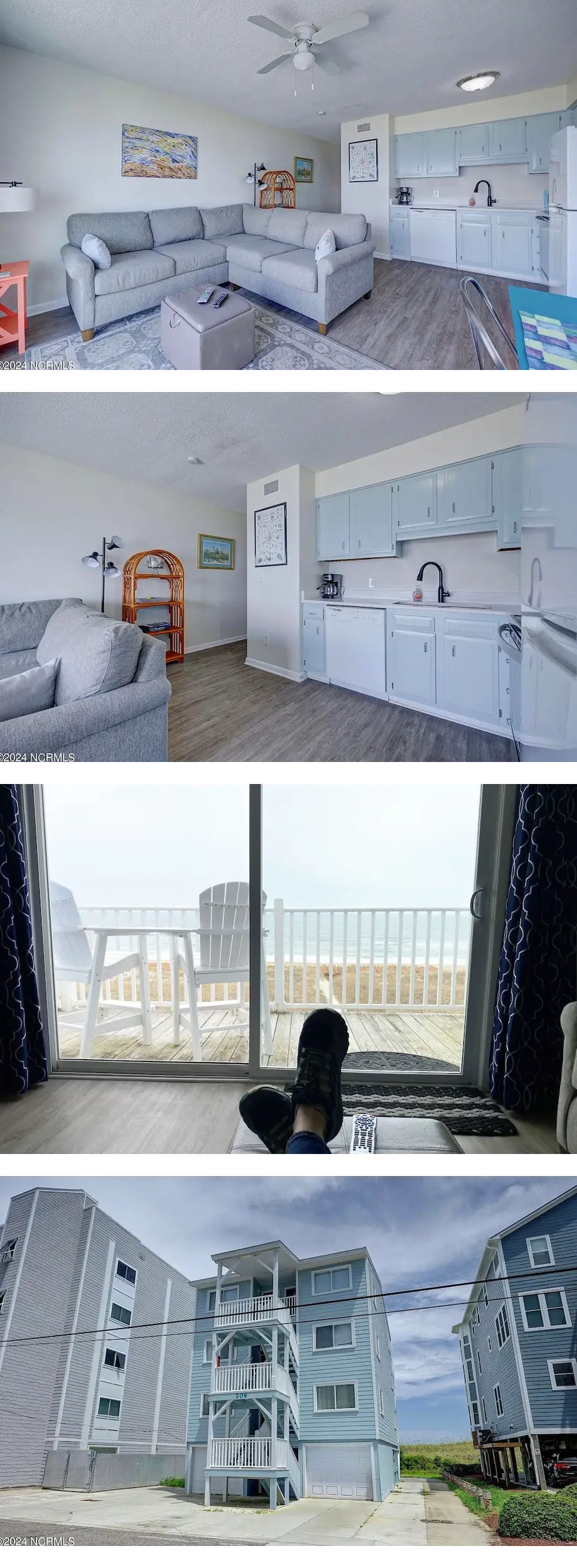 Right On the Beach - Spectacular Views!