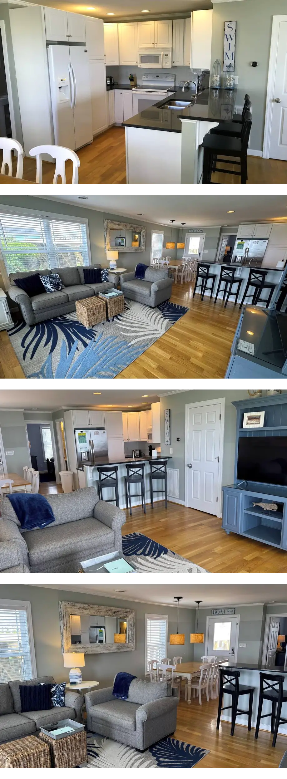 Remodeled oceanfront home