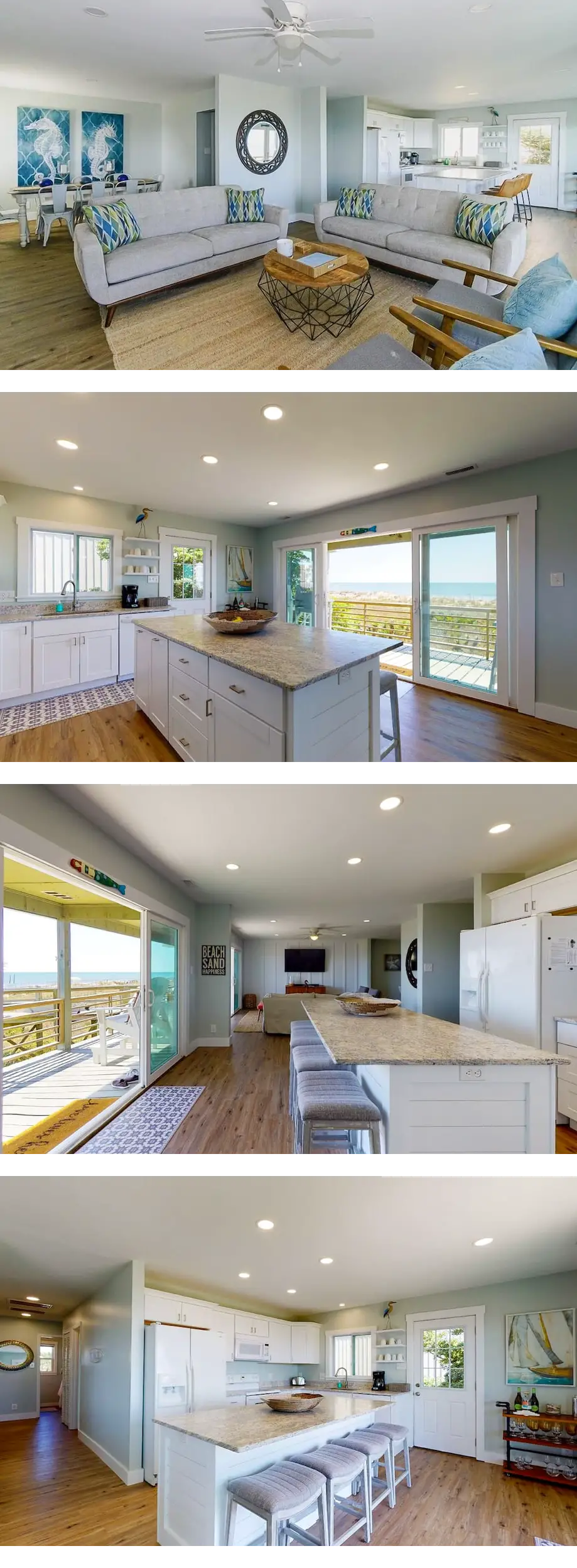 Dog Friendly, Oceanfront House with Larg...