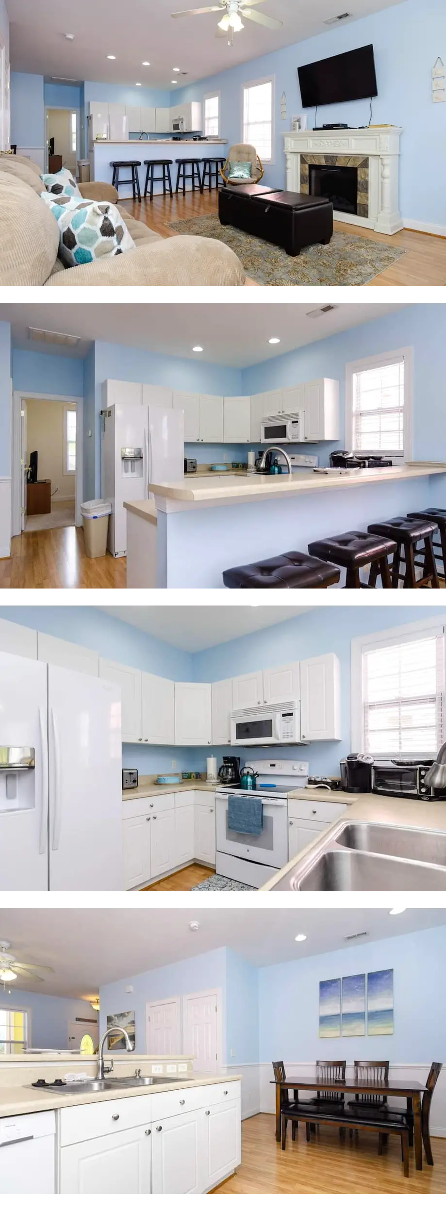 3 Bedroom Townhome 2 Blocks from Beach!