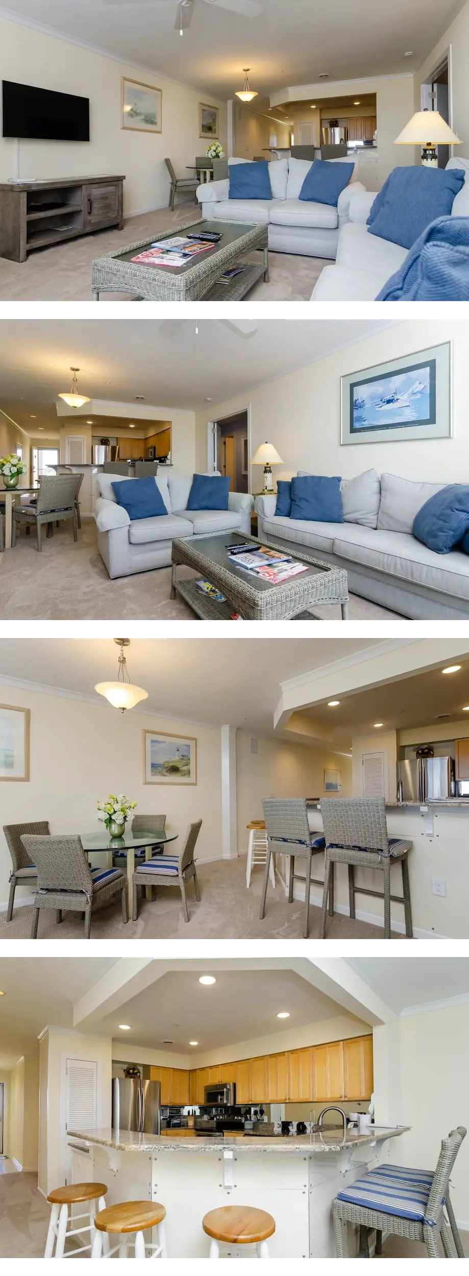 Inviting Oceanfront 3BR Condo in Wrights...