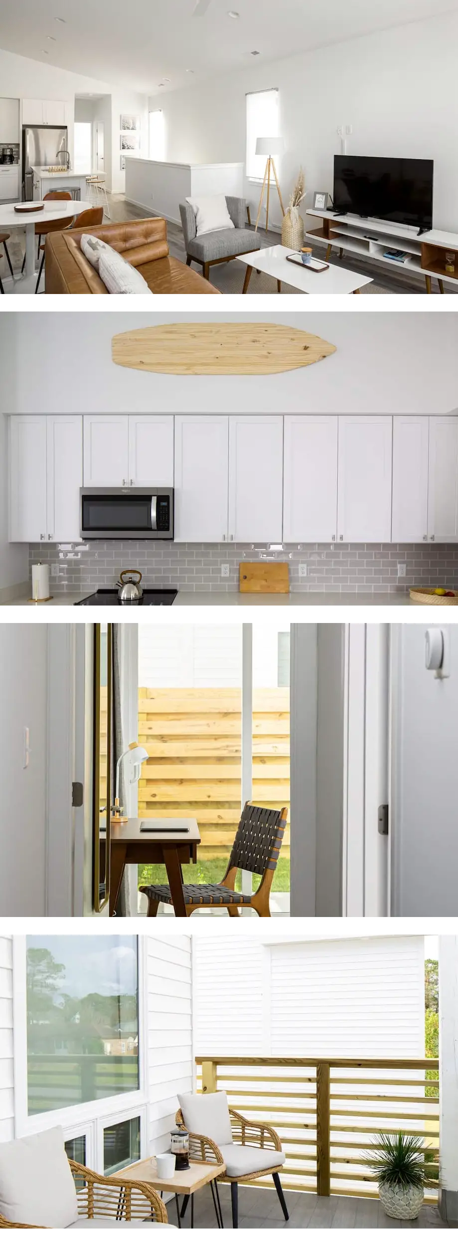 Clean, light and airy beach townhouse