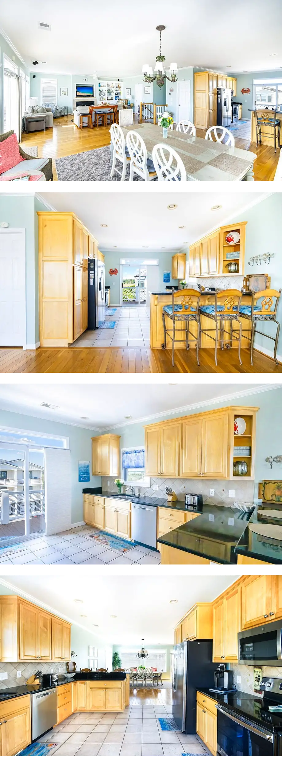 Beautifully Decorated, 3 King Master Bed...