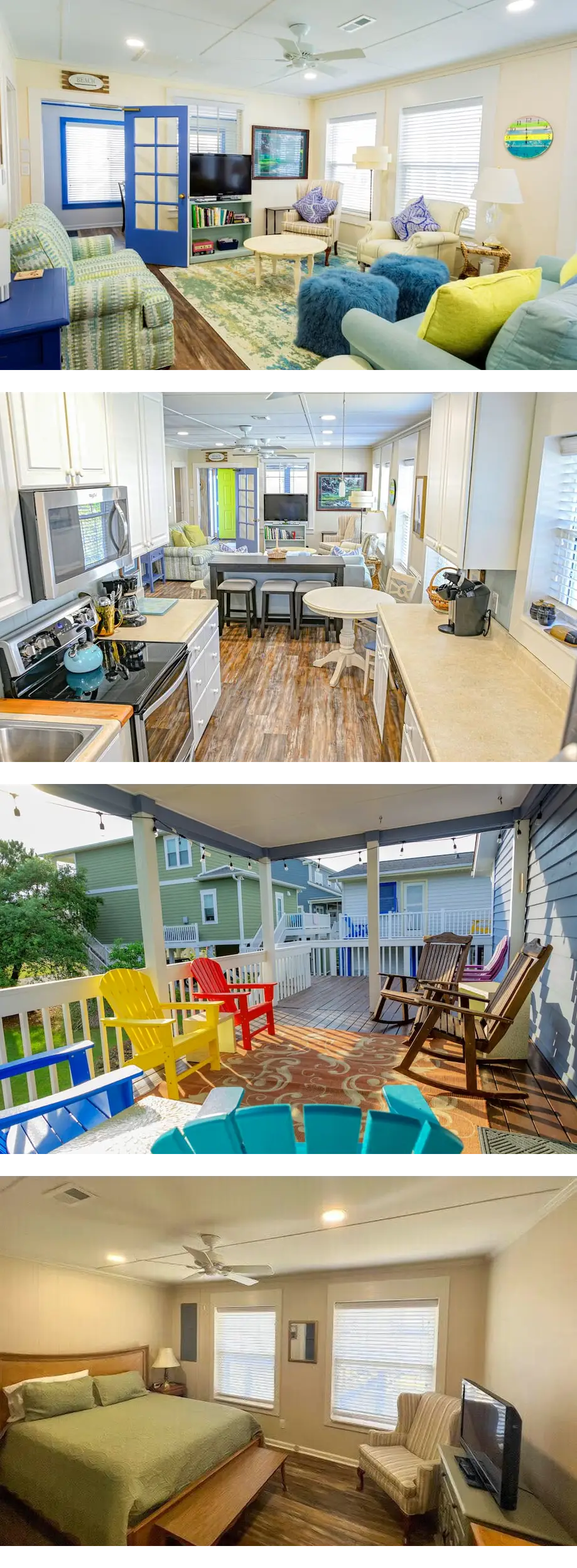Old School Beach Cottage with Flair