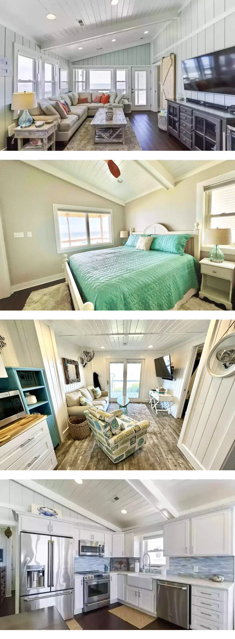 Chic oceanfront house for cozy beach get...