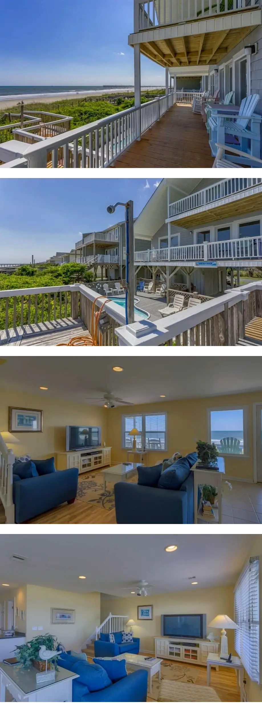 A Beach Haven - Oceanfront Home w/Privat...