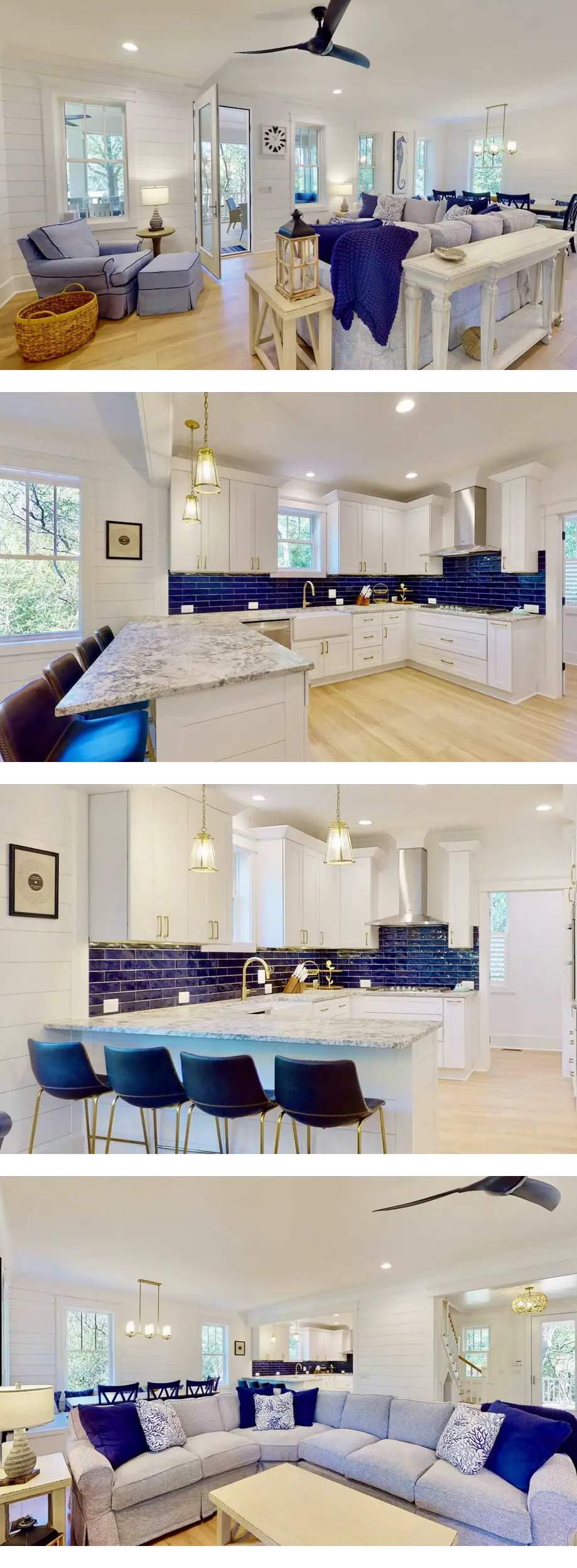 Luxury BHI Retreat | Golf Views | 3 King...