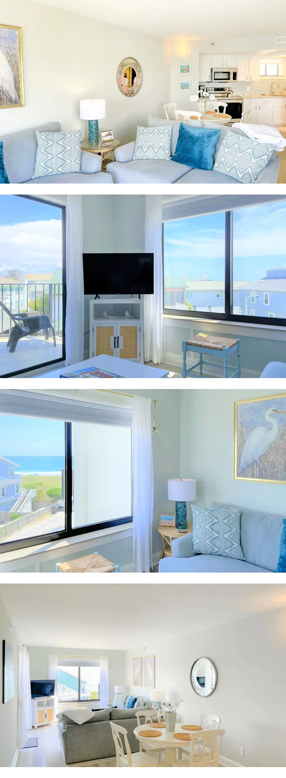Beachfront condo with on-site pool, ocea...
