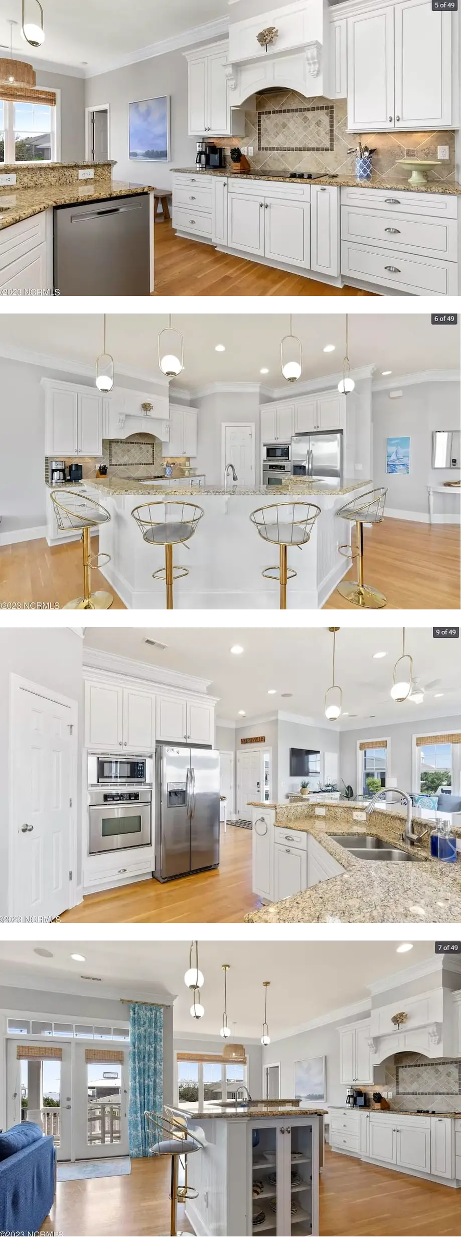 The Heron Nest Unit B. Top floor ocean v...