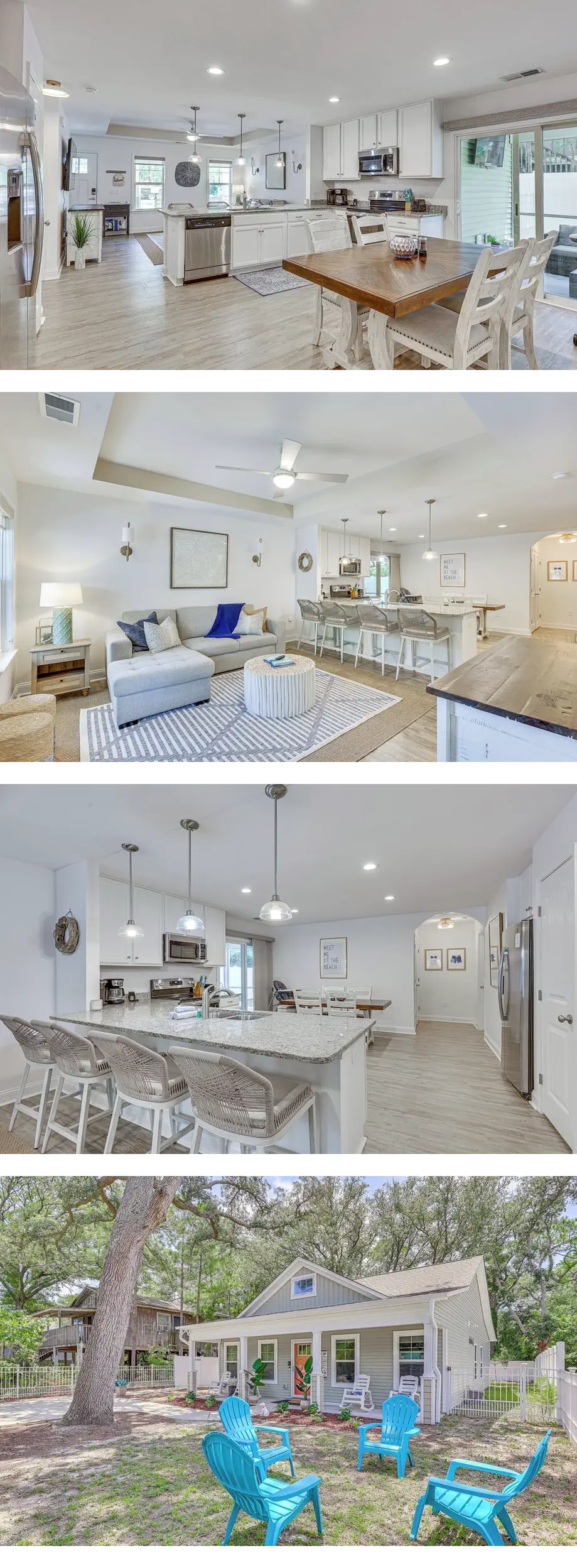 Oak Island Home w\/ Screened Porch: Walk...