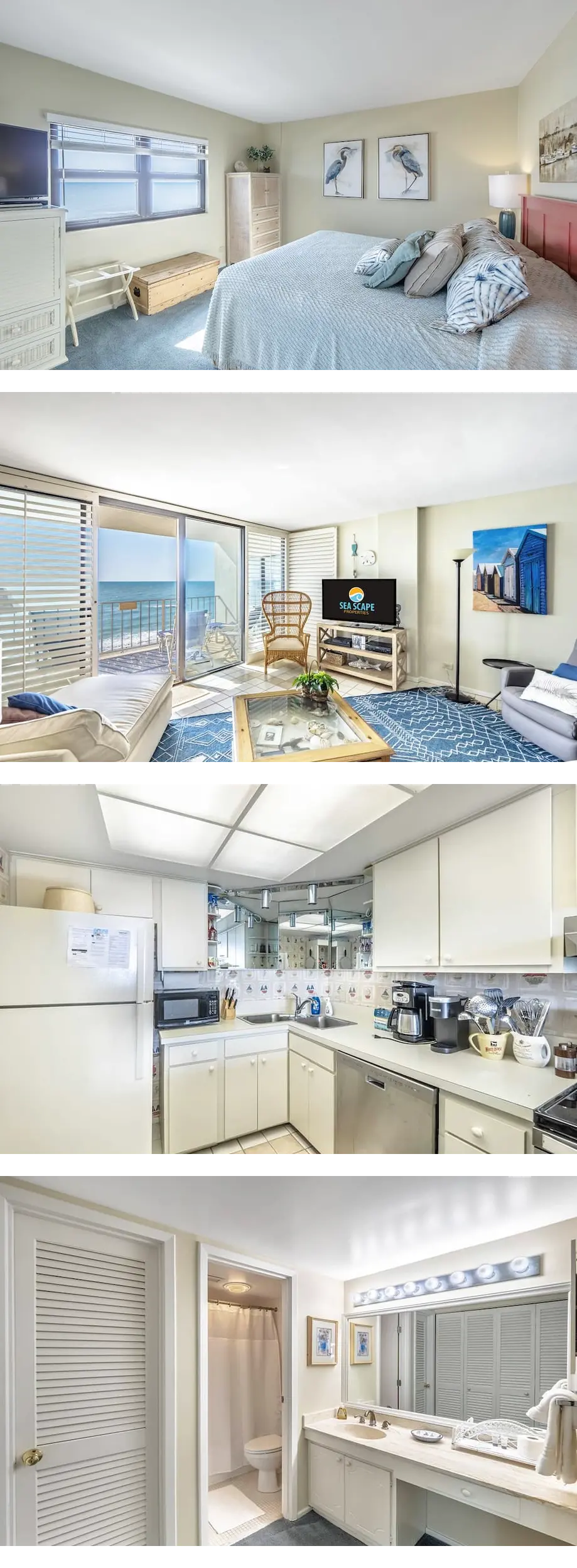 2BR/2BA oceanfront condo w/ community po...
