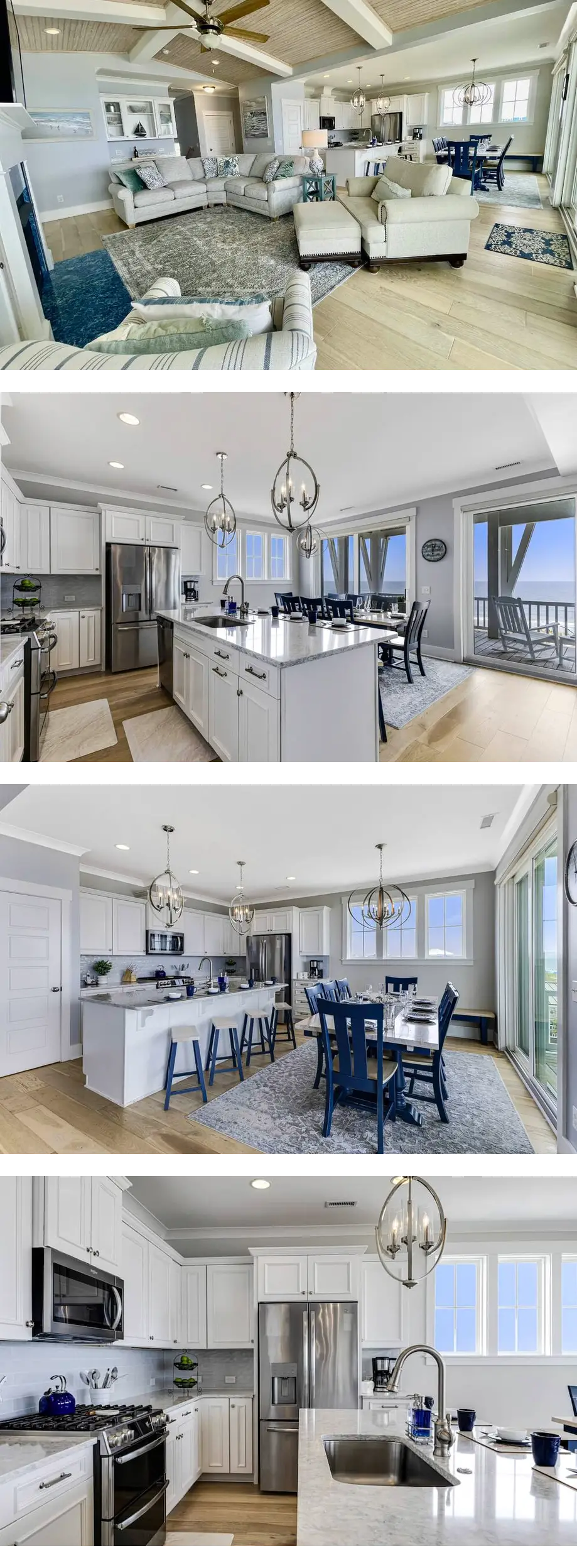 Newly Listed Oceanfront Home , Large Hea...