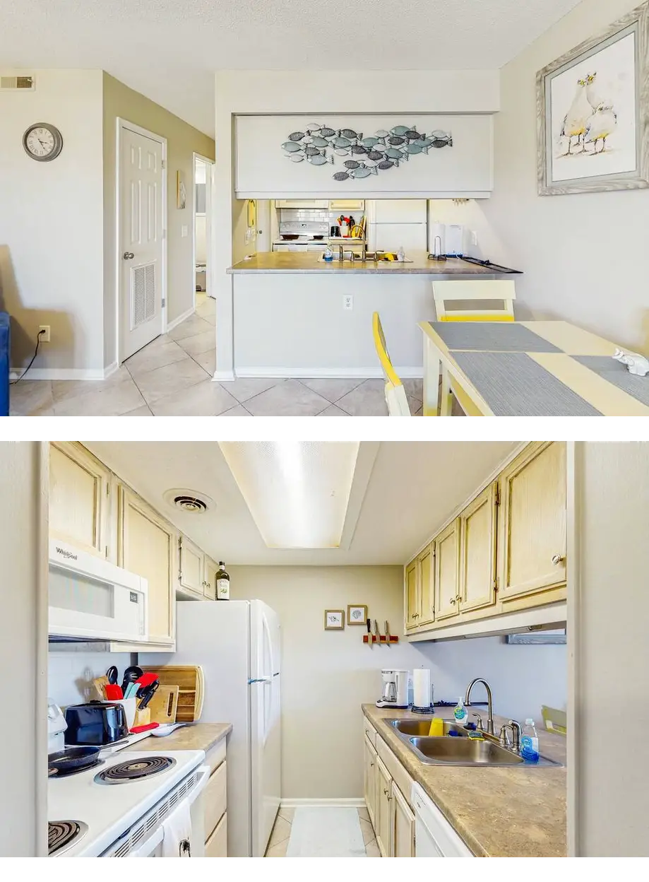 Stunning coastal condo with shared pool ...