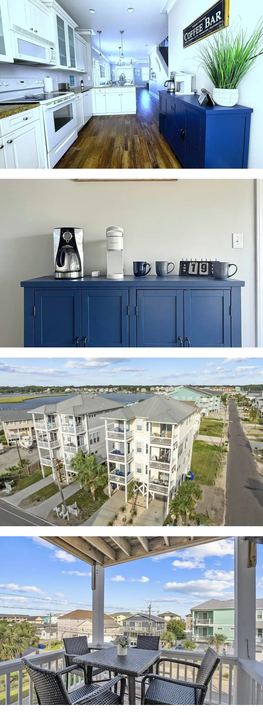 One Block to Beach+Water Views+Perfect F...