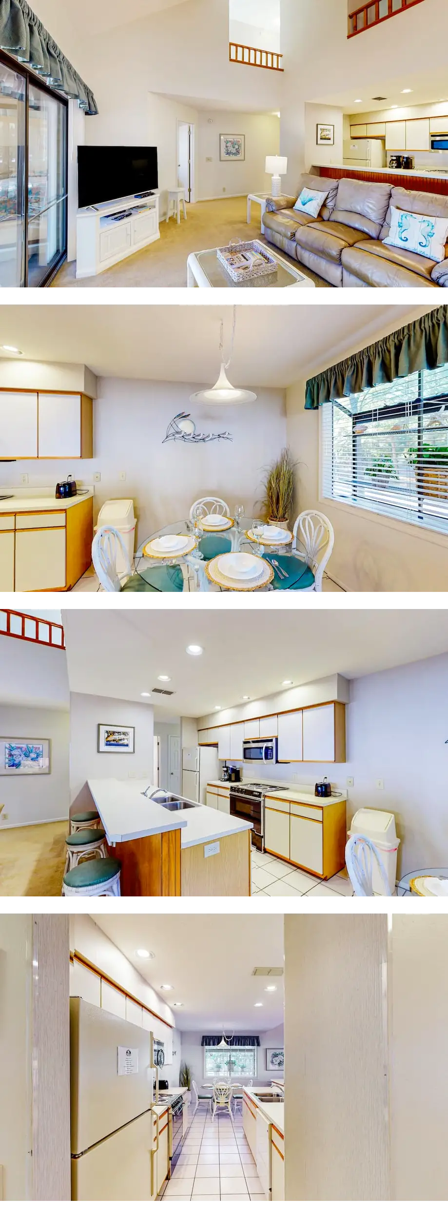 Resort condo with A/C & near golf & beac...