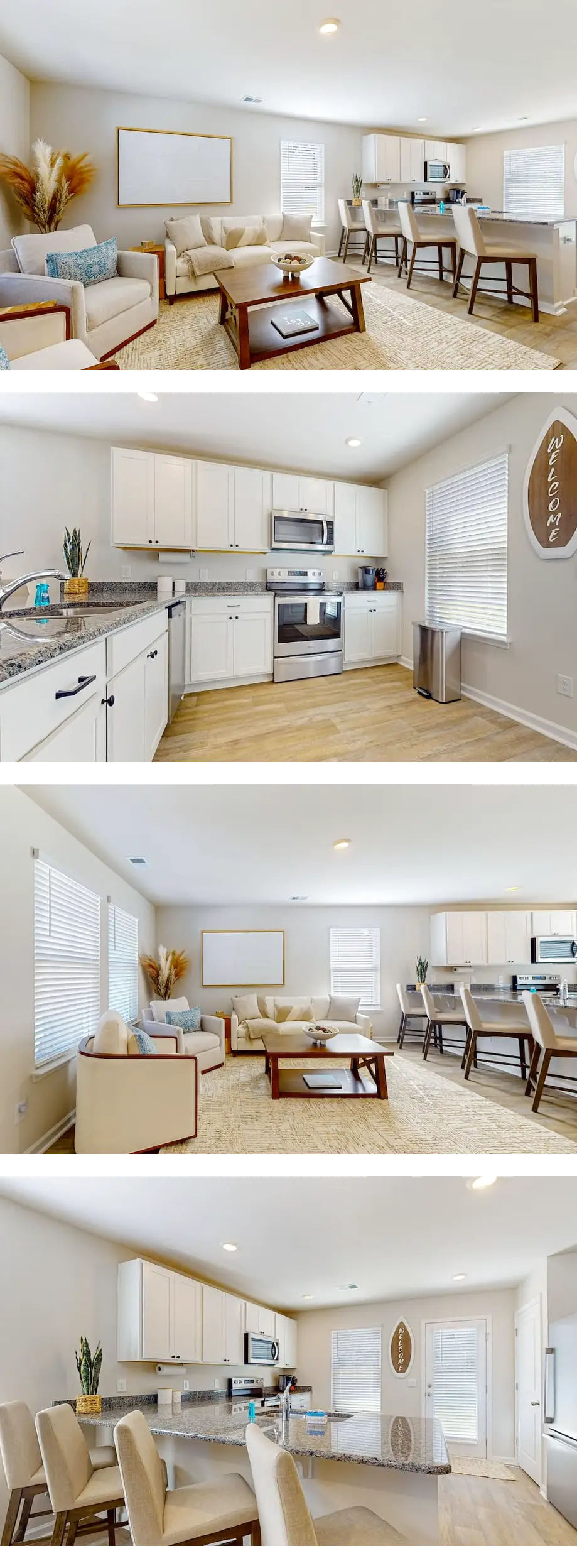 Coastal home with central AC & W/D - cl...