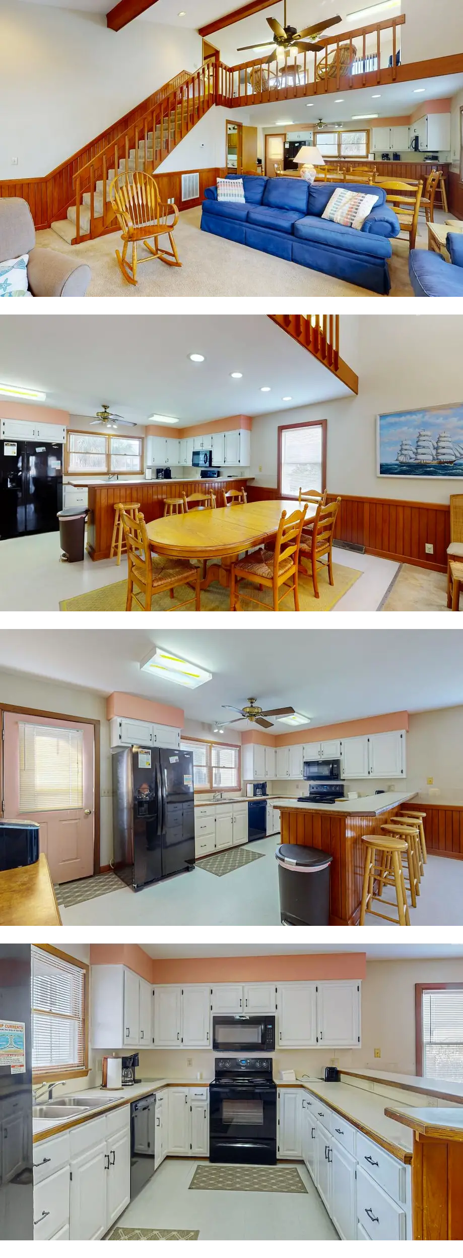 Coastal home with large deck, close to b...