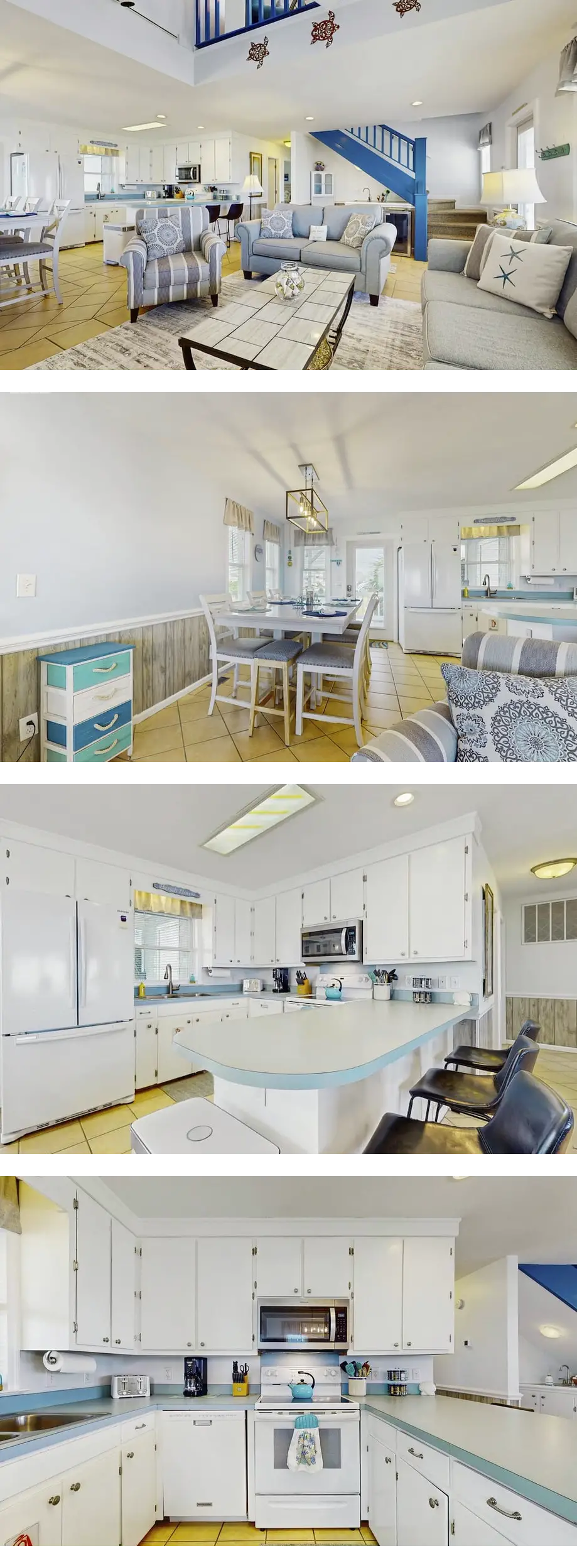 Attractive, oceanfront house with beach ...