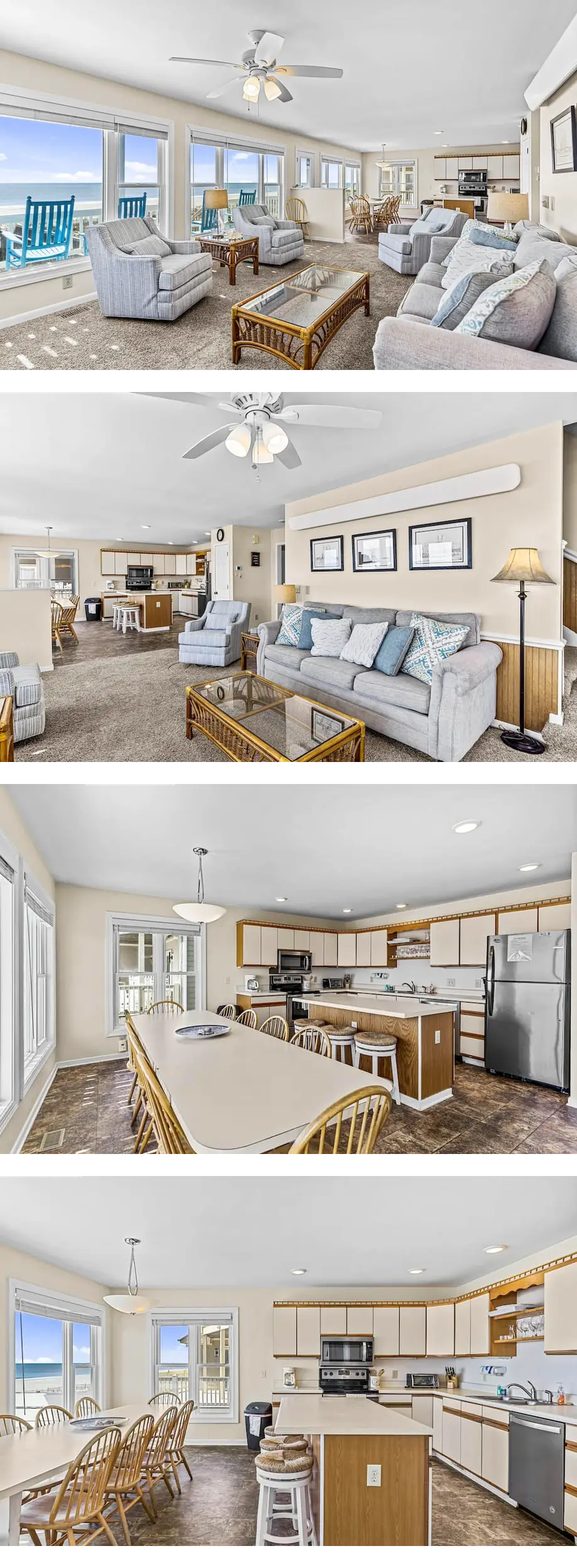 Renovated home w/two Oceanfront Covered ...